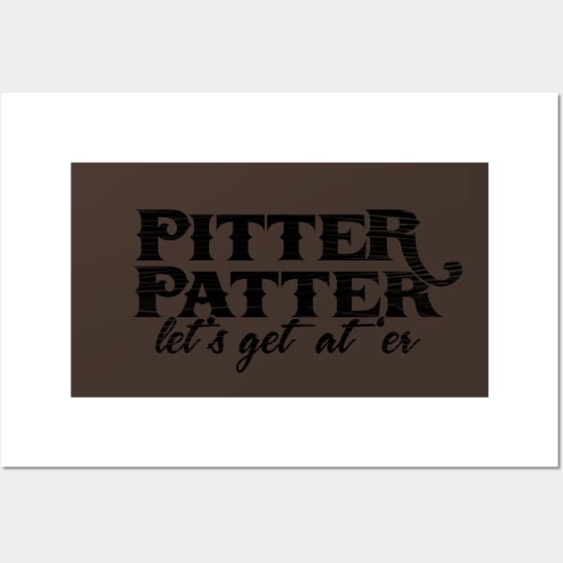 Pitter Patter Wall Art by ilcalvelage